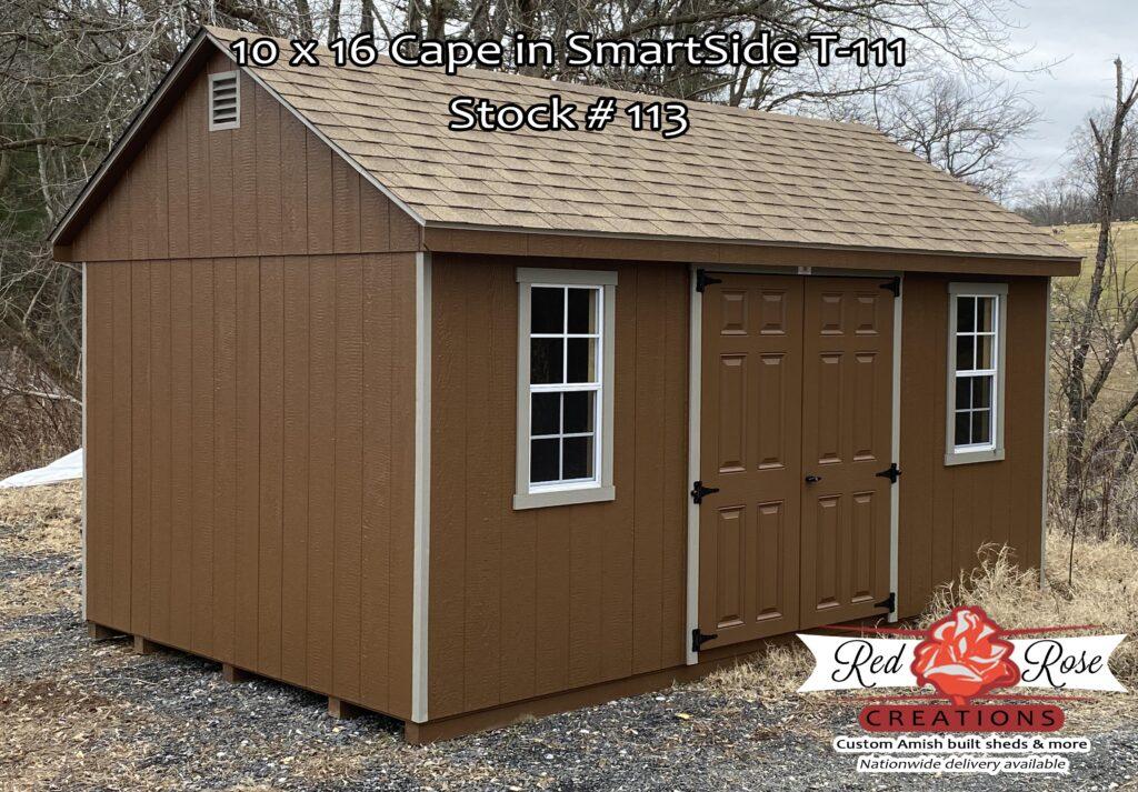 10 x 16 Cape in SmartSide T-111