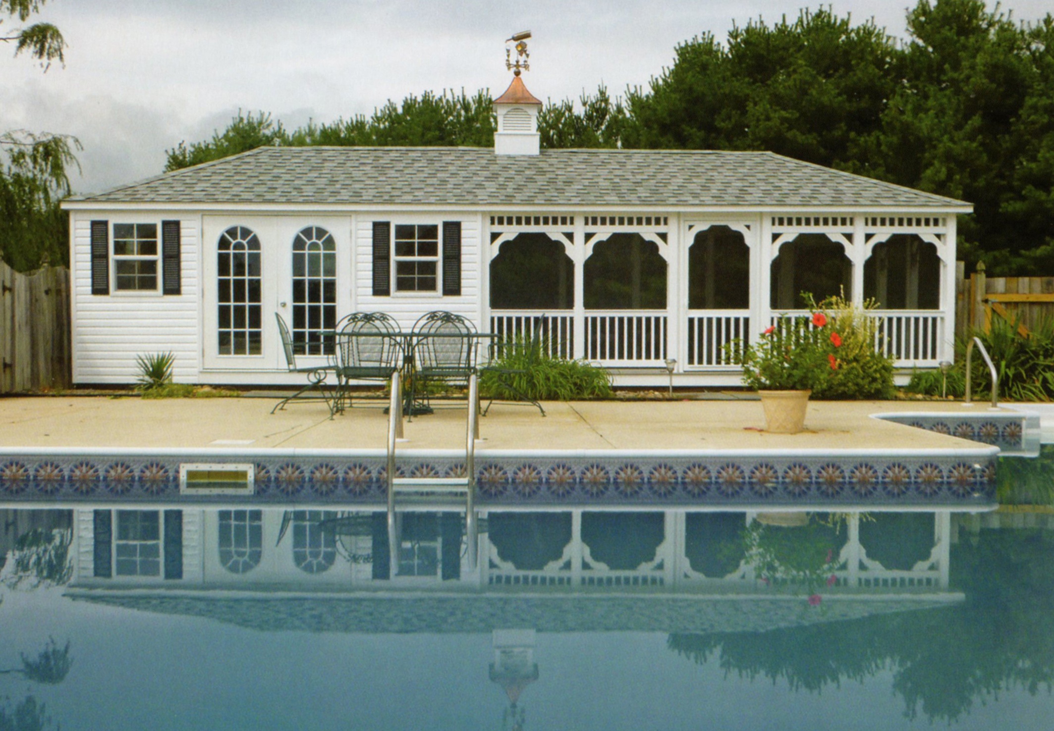 Amish Made Custom Pool Houses